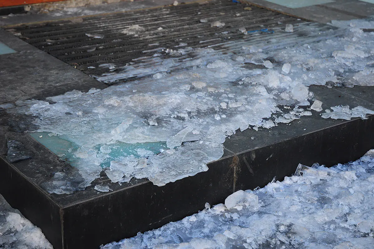 Icy Stairs